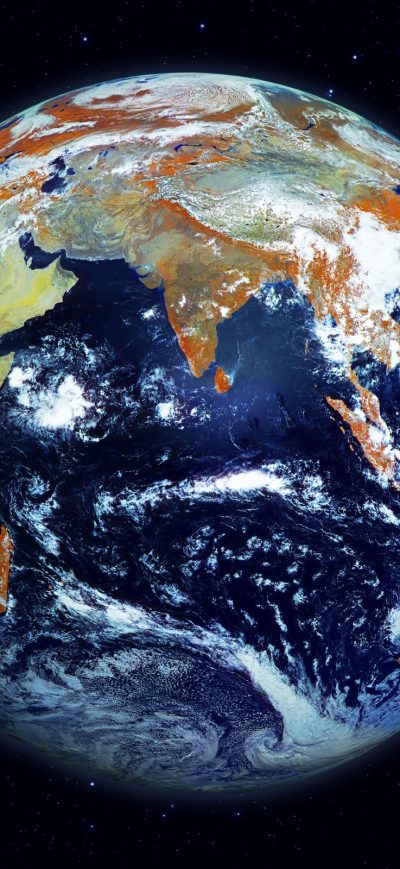 Fond d'écran iPhone Earth Space Digital Art