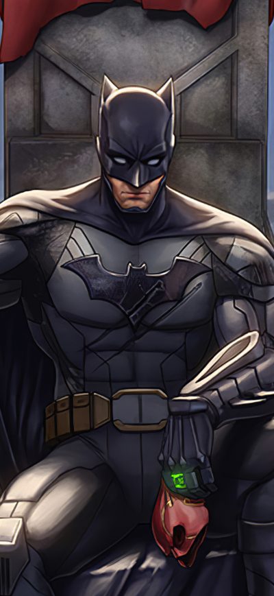 Fond d'écran iPhone Batman Throne King
