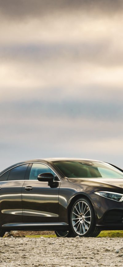 Fond d'écran 2018 Mercedes Benz CLS 400 D AMG sur iPhone