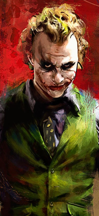Fond d'écran Joker Arts New sur iPhone