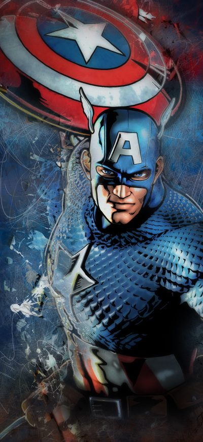 Fond d'écran iPhone Captain America Artwork 4k
