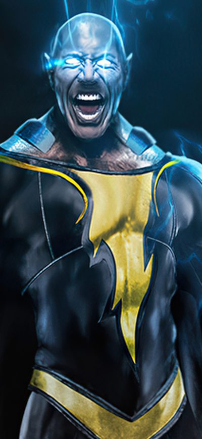 Fond d'écran iPhone Black Adam Beast On