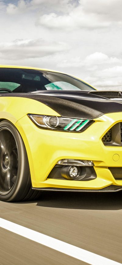 Fond d'écran Ford Mustang GT sur iPhone