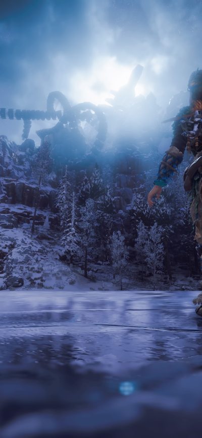 Fond d'écran iPhone Aloy Horizon Zero Dawn 4k Screenshot