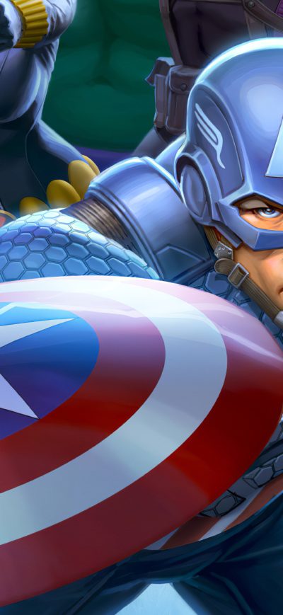 Fond d'écran iPhone Captain Shield