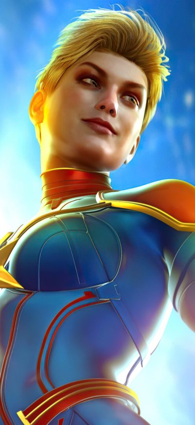 Fond d'écran iPhone 2020 4k Captain Marvel