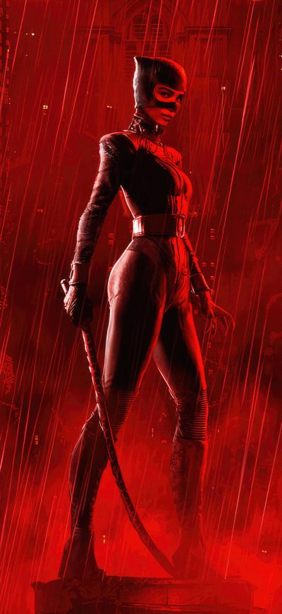 Fond d'écran iPhone Catwoman The Batman 4k