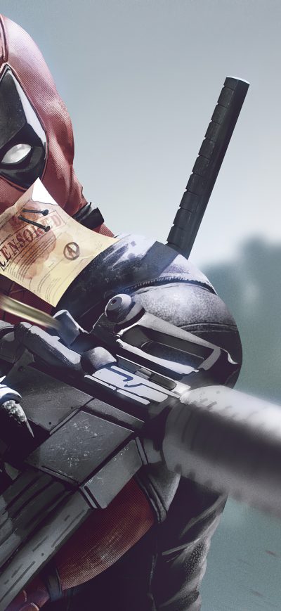 Fond d'écran iPhone Deadpool Middle