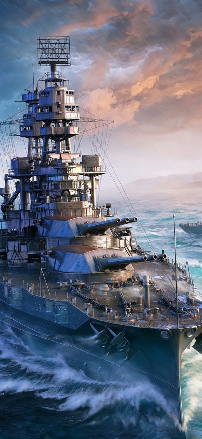 Fond d'écran iPhone World Of Warships 2017