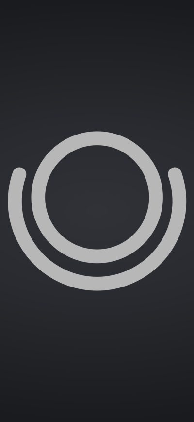 Fond d'écran iPhone Circle Black Minimalism 4k