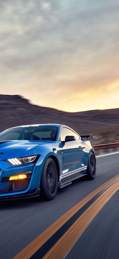 Fond d'écran iPhone Ford Mustang Shelby Gt500 5k