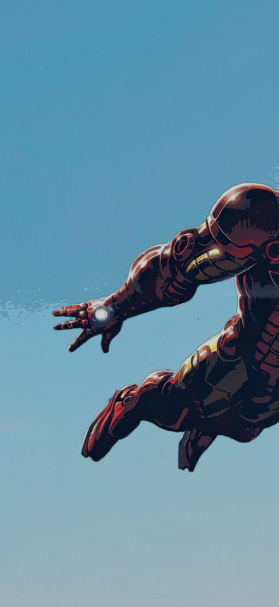 Fond d'écran iPhone Iron Man In Sky