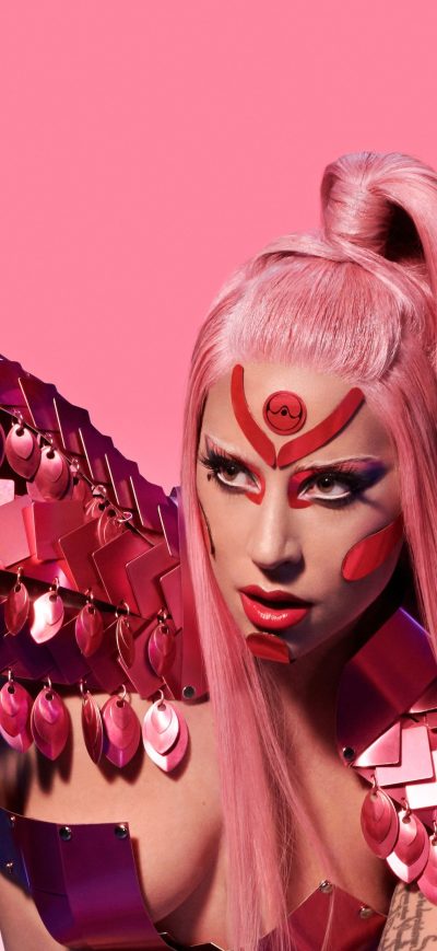 Fond d'écran iPhone Lady Gaga Chromatica
