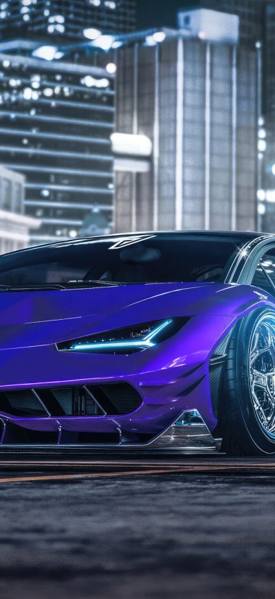 Fond d'écran iPhone Lamborghini Huracan Modified 4k