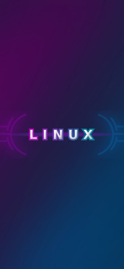 Fond d'écran iPhone Linux Purple 10k