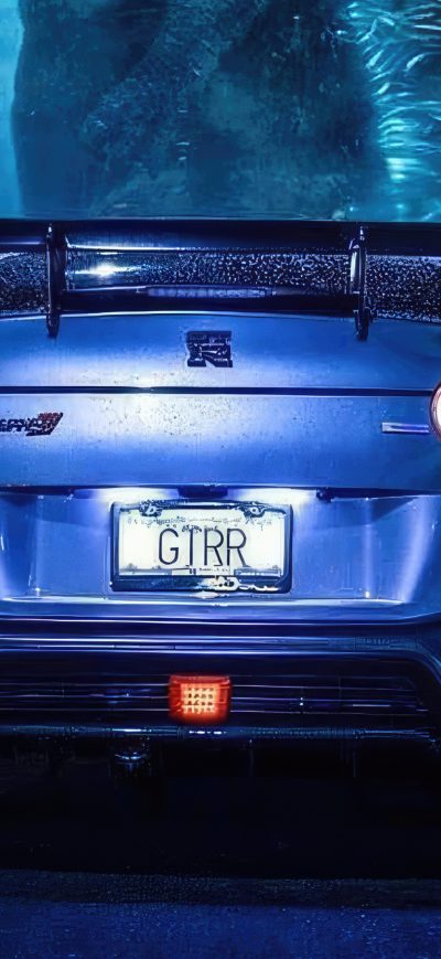 Fond d'écran iPhone Nissan Gtr 2023