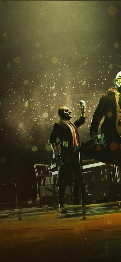 Fond d'écran iPhone Payday 3 Gold Edition
