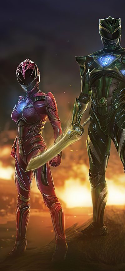 Fond d'écran iPhone Power Rangers 4k