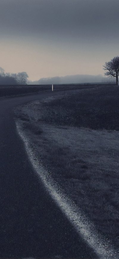Fond d'écran iPhone Road Dark