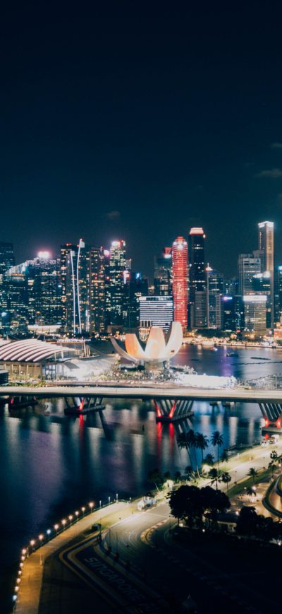 Fond d'écran iPhone Singapore Amusement Park 4k