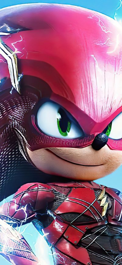 Fond d'écran iPhone Sonic X The Flash 4k