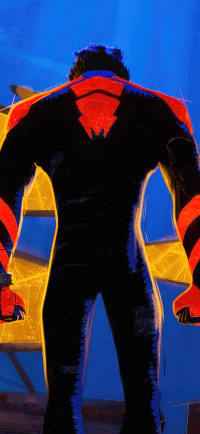 Fond d'écran iPhone Spiderman 2099 In Spider Man Across The Spider Verse