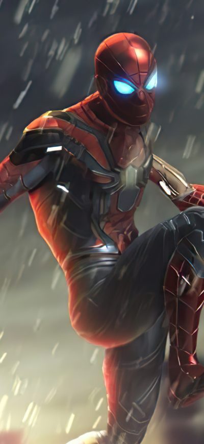 Fond d'écran iPhone Spiderman 2020 4k Art