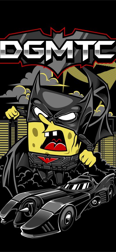 Fond d'écran iPhone Spongebob Batman