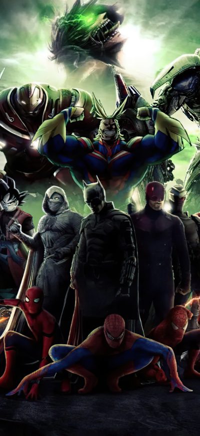 Fond d'écran iPhone Avengers Mashup 5k