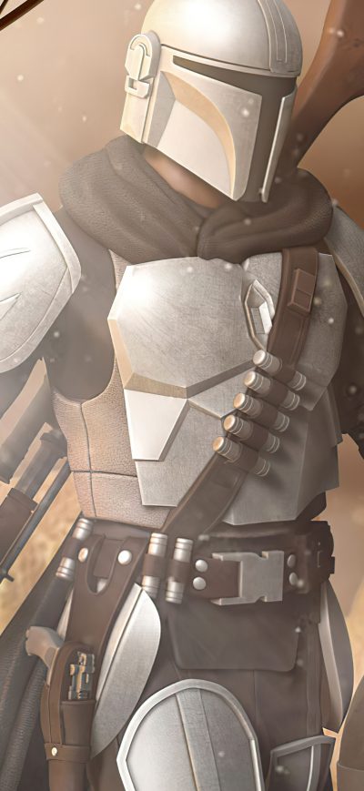 Fond d'écran iPhone A Clan Of Two Mandalorian 4k