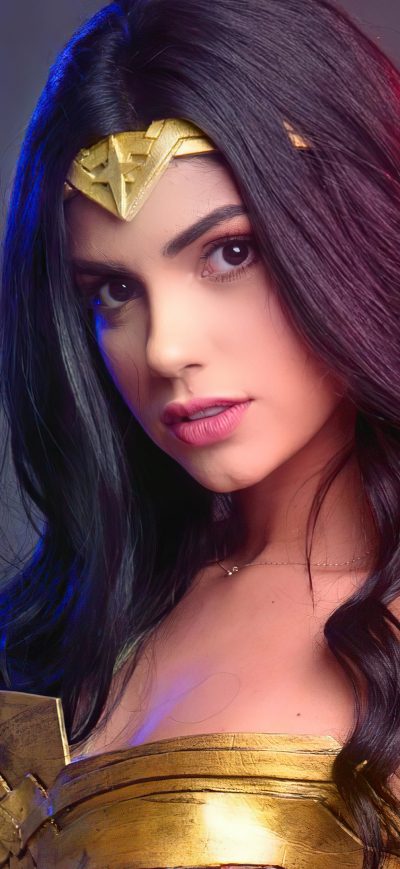 Fond d'écran iPhone Wonder Woman Cosplay Girl 4k