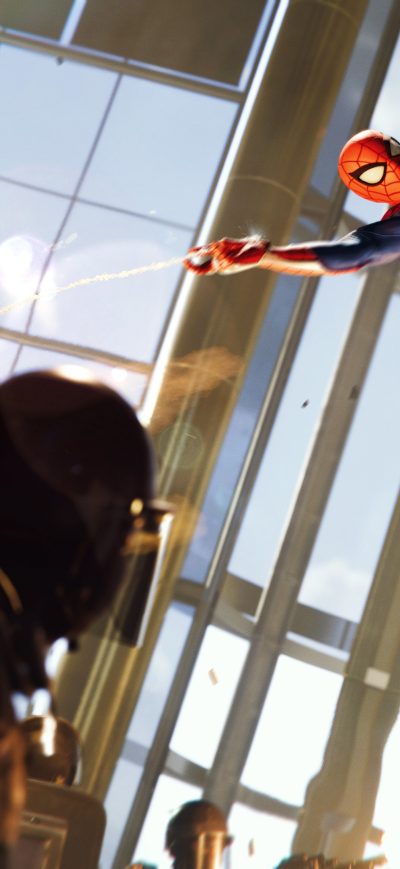 Fond d'écran iPhone Spiderman Ps4 Video Game 2018 4k