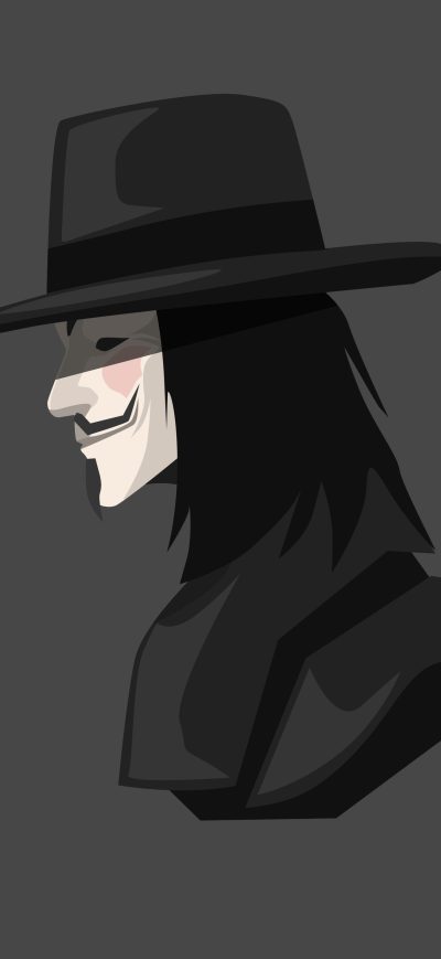 Fond d'écran iPhone V For Vendetta Minimalism