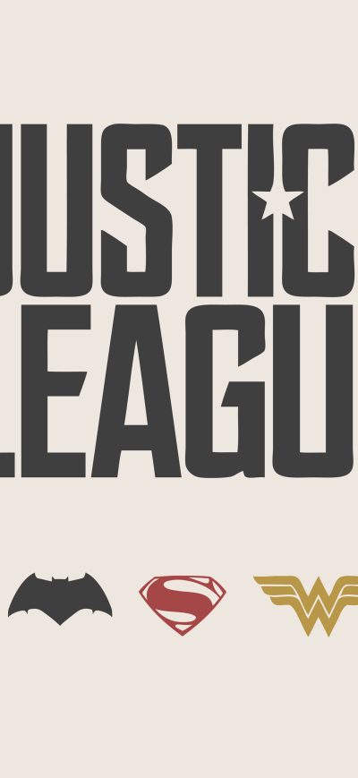 Fond d'écran iPhone Justice League Minimalism Logos 4k