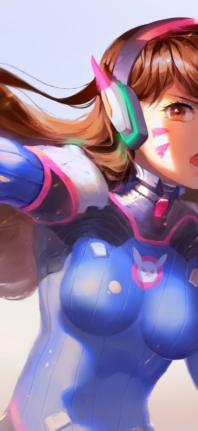 Fond d'écran iPhone Dva Overwatch Video Game
