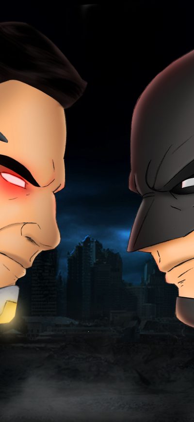 Fond d'écran iPhone Injustice 2 Superman Vs Batman Art