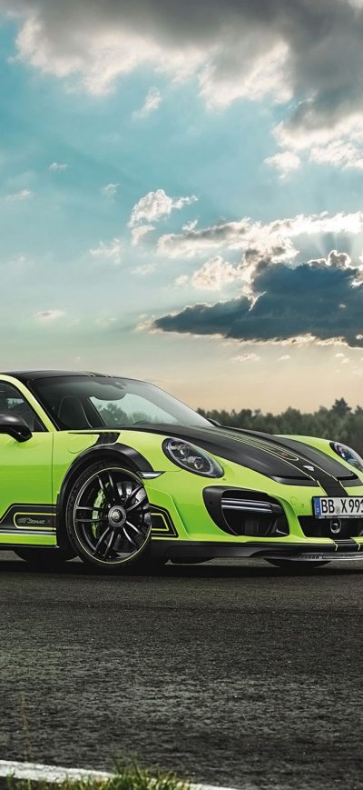Fond d'écran iPhone 2016 Porsche 911 Turbo