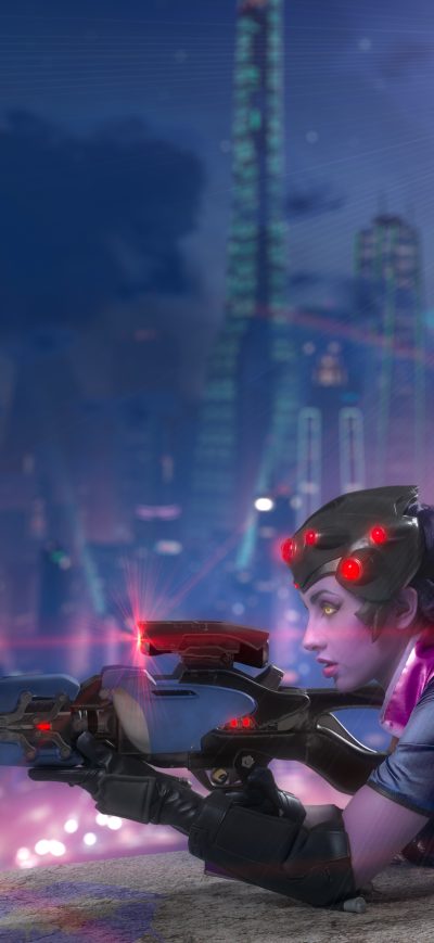 Fond d'écran iPhone Widowmaker Overwatch Cosplay