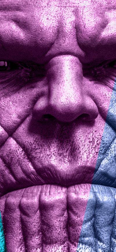 Fond d'écran iPhone Thanos Digital Art