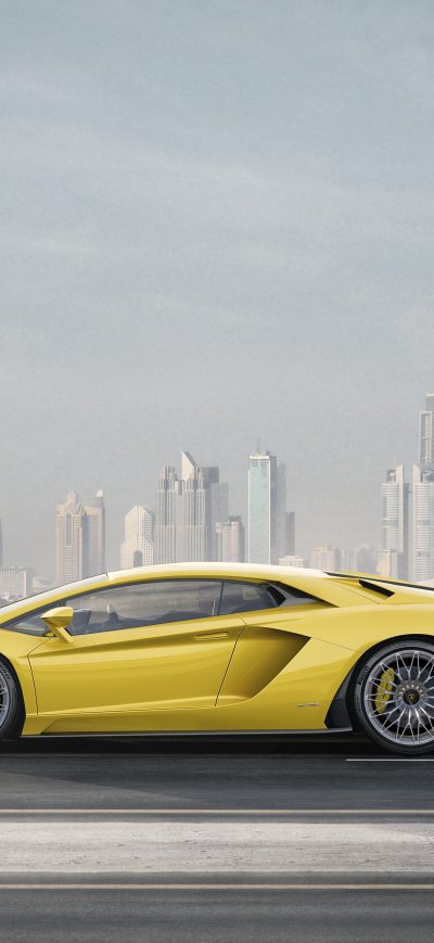 Fond d'écran 2017 Lamborghini Aventador S 5k sur iPhone