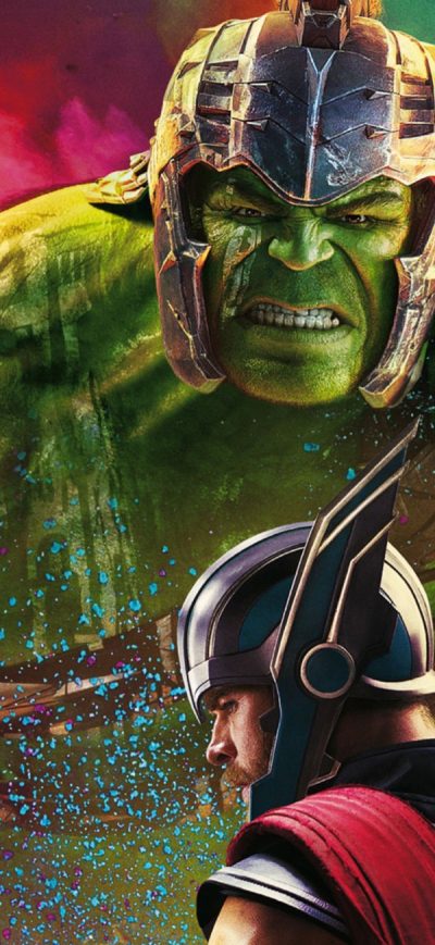 Fond d'écran iPhone Thor Hulk In Thor Ragnarok