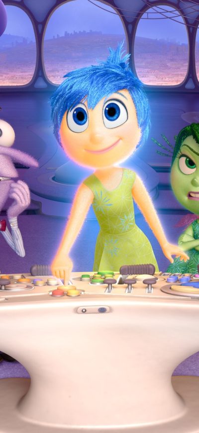 Fond d'écran iPhone Inside Out Anger Disgust Joy Fear Sadness