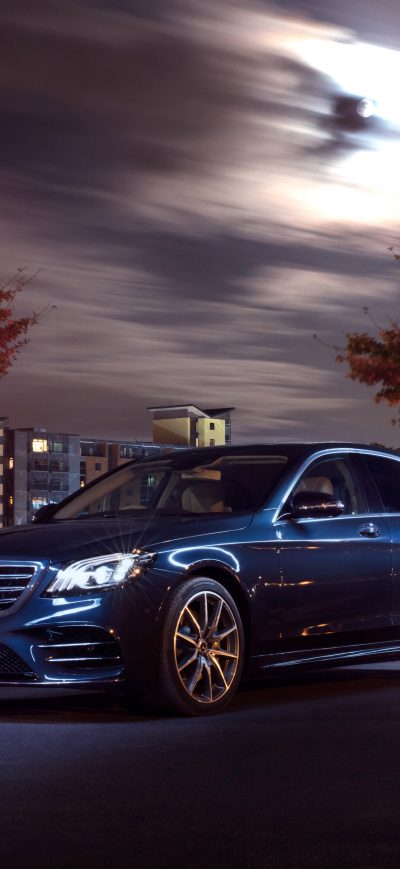 Fond d'écran iPhone Mercedes Benz S 350 D Lang AMG Line 2017