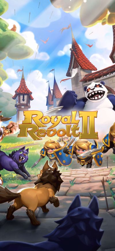 Fond d'écran Royal Revolt 2 sur iPhone