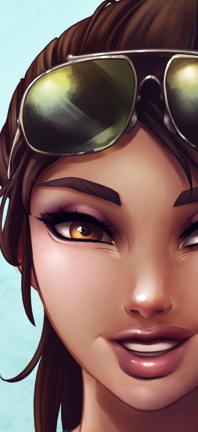 Fond d'écran iPhone Fortnite Fantasy Girl 4k