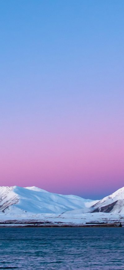 Fond d'écran iPhone Lake Tekapo At Sunset 4k