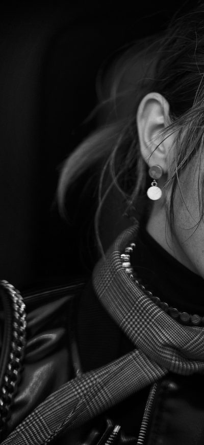 Fond d'écran iPhone Emma Watson 2017 Black And White