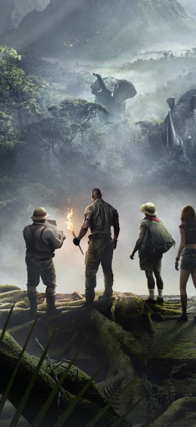 Fond d'écran iPhone Jumanji Welcome To The Jungle 4k 8k