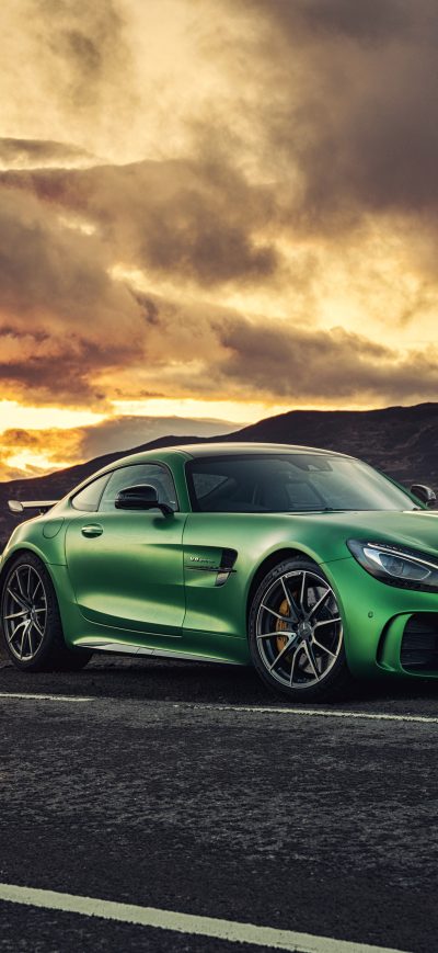 Fond d'écran iPhone Mercedes AMG GT R C190 2017