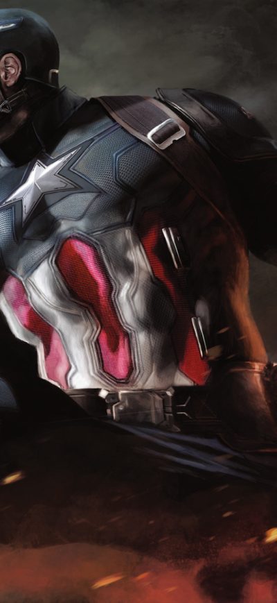 Fond d'écran iPhone Captain America Black Widow Ant Man Artwork